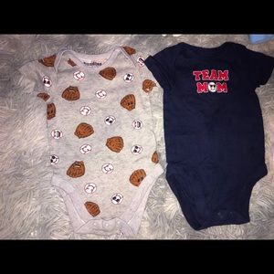 2 baby boy onesies
